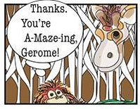 Gerome the Giraffe and the Corn Maze