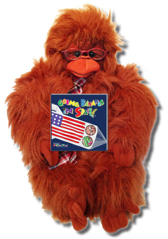 The Gang Gift Set Includes "Going Bananas in Space" - Written by Cabbage Patch Young Storytellers, Softcover + Mr. McBoom the Orangutan Puppet