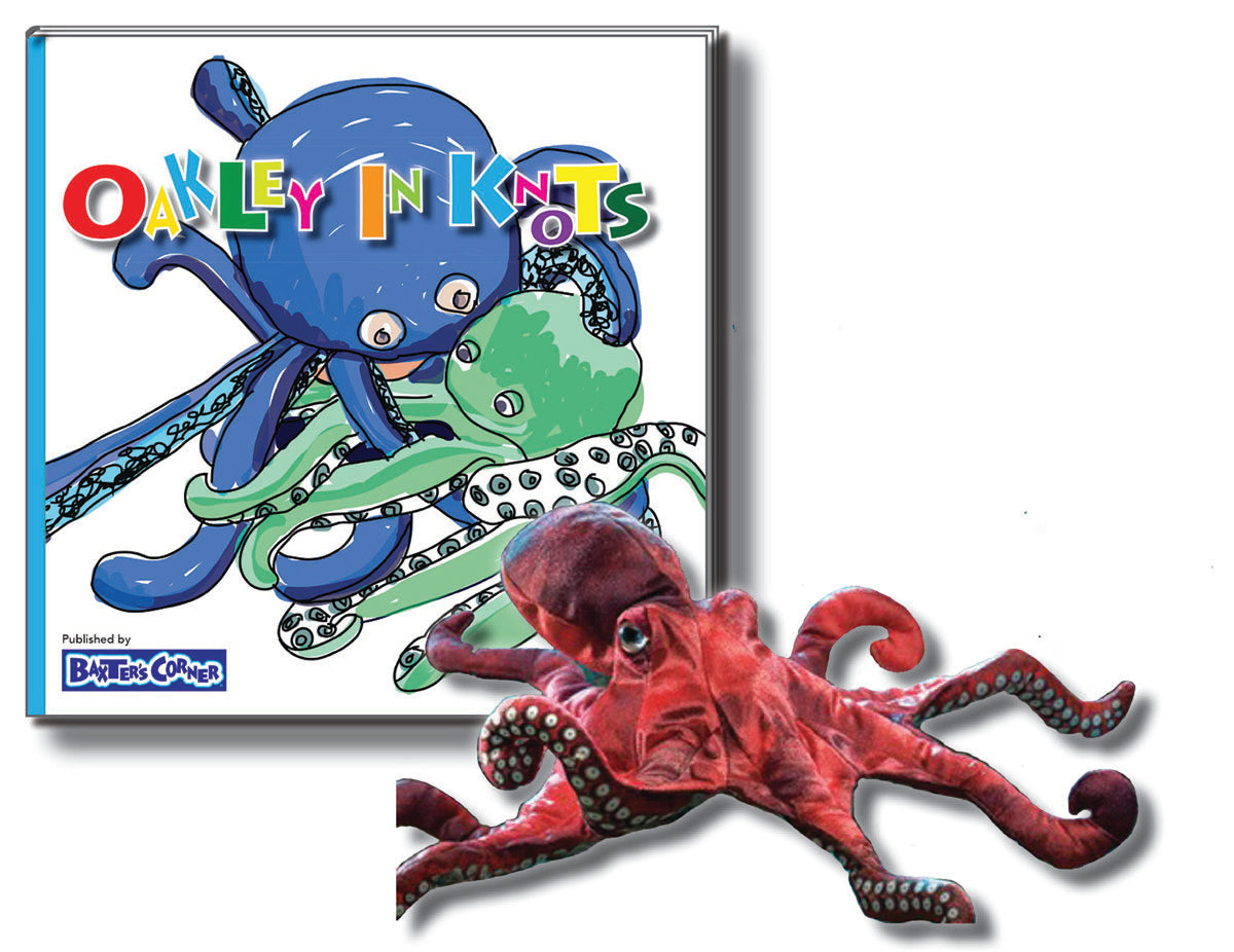 Oakley Gift Set Includes "Oakley in Knots" Hardcover - Story About Respect + Folkmanis Puppet