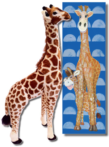 Gerome Gift Set Includes 18 x 54 Gallery Wrapped + Melissa & Doug Plush