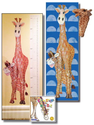 Gerome Sticks His Neck Out – Book Puppet & 18' x 54' Canvas